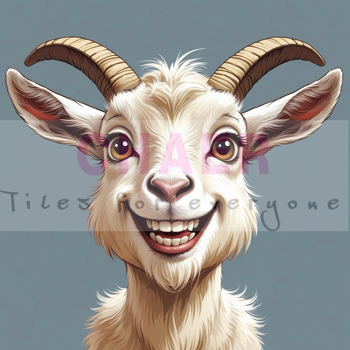 Goat face