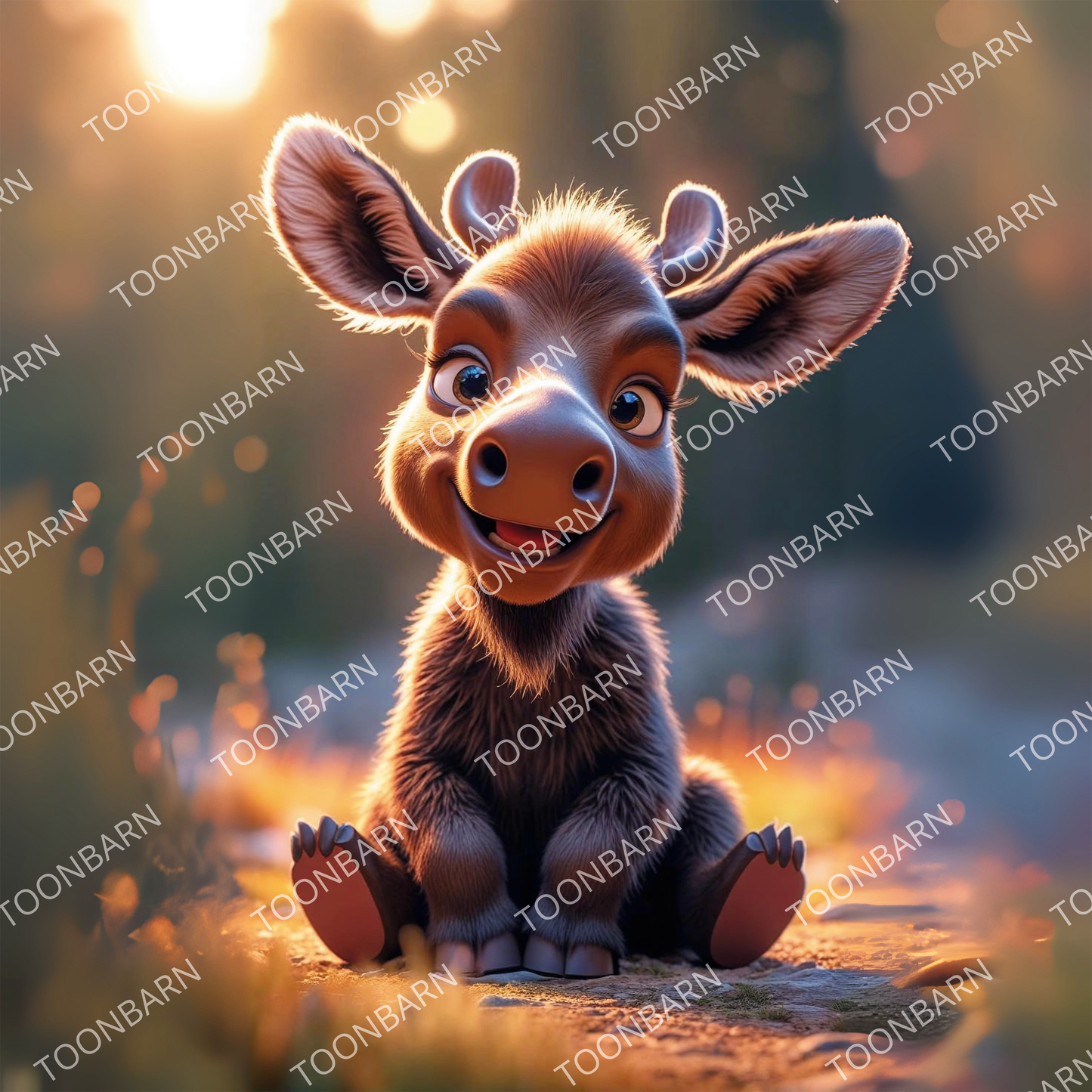 Baby Moose ©Toonbarn