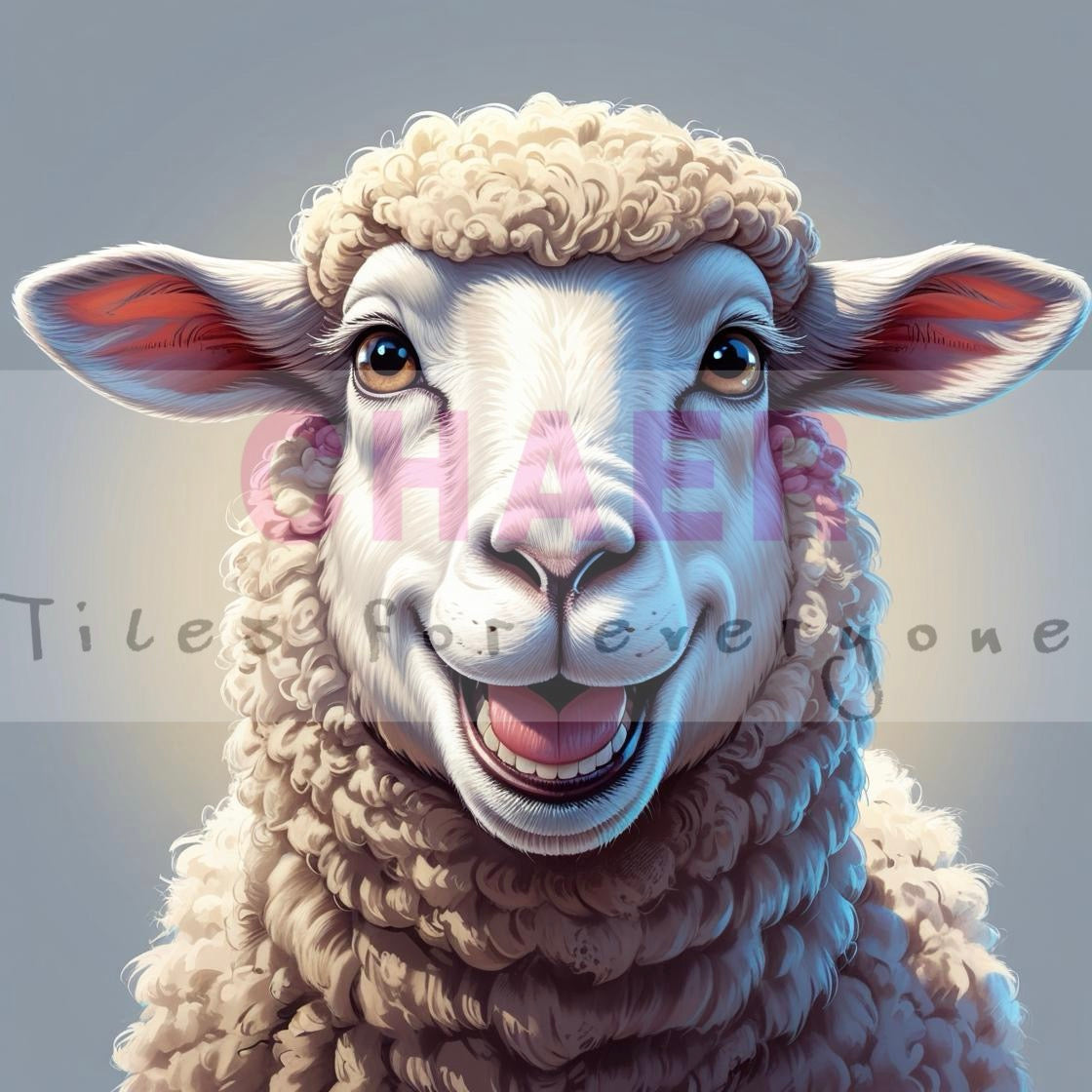 Sheep face