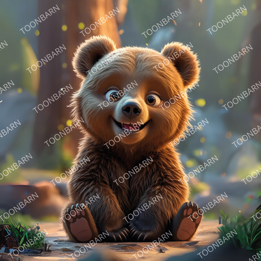 Baby Brown bear ©Toonbarn