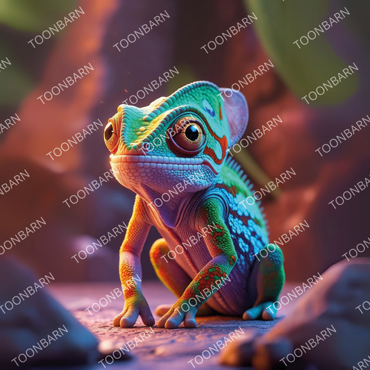 Baby Cameleon ©Toonbarn