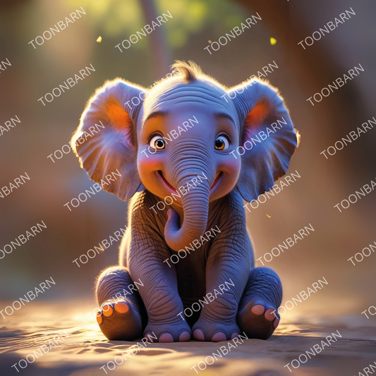 Baby Elephant ©Toonbarn