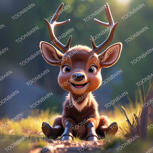 Baby Elk ©Toonbarn