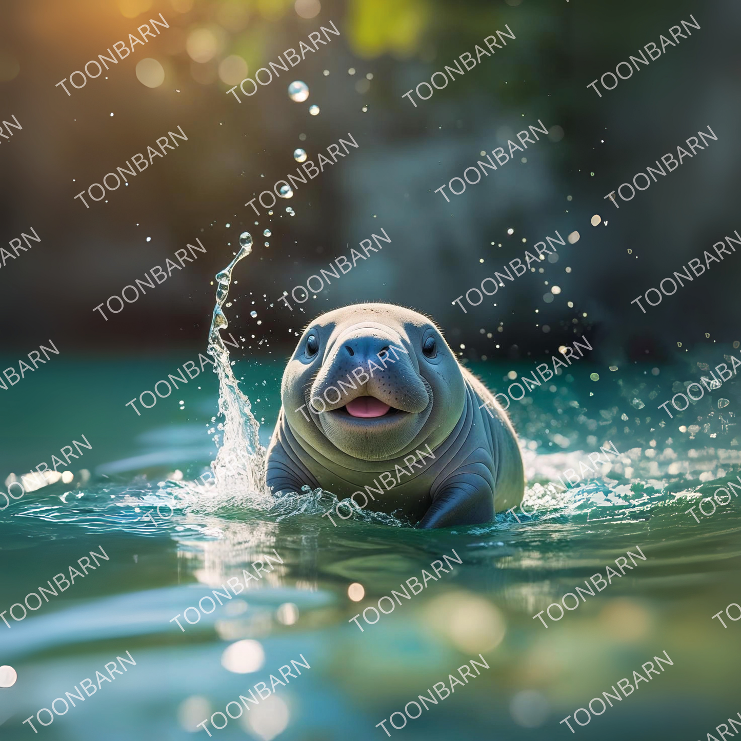 Baby Manatee ©Toonbarn