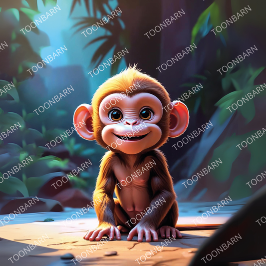 Baby Monkey ©Toonbarn