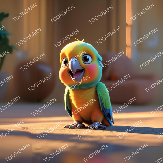 Baby Parrot ©Toonbarn