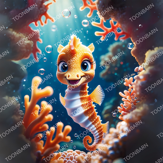 Baby seahorse ©Toonbarn