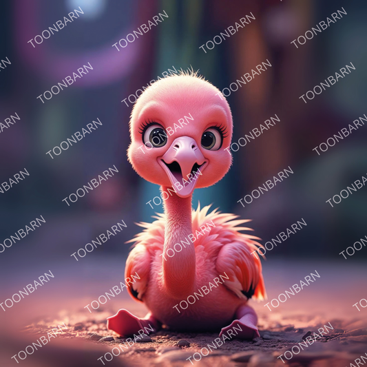Baby Flamingo ©Toonbarn
