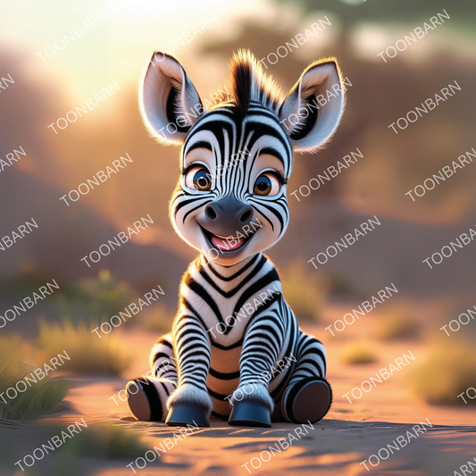 Baby Zebra ©Toonbarn