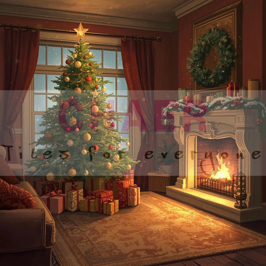 Christmas room