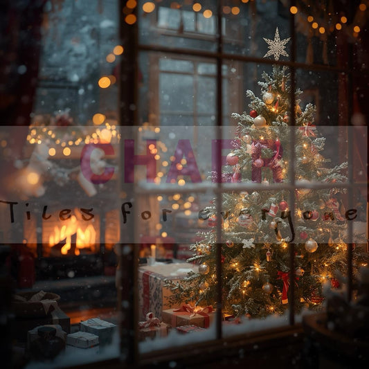 Christmas window