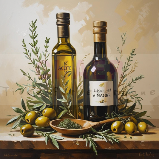 Oil and vinagre