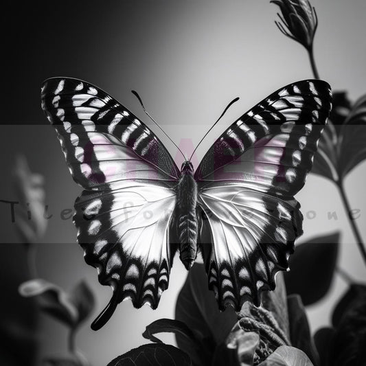 Butterfly Black/White